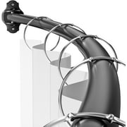Curved Shower Curtain Rod, Adjustable inches Extra Wide Curved Shower Rods for Bathroom, Rust proof Shower Rod